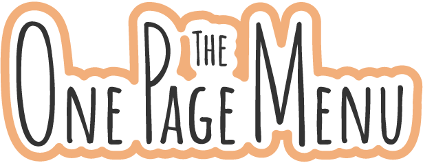 One Page Menu Logo